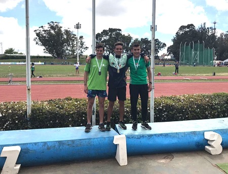 facundo alegre medalla de oro en los 800 metros - atletismo
