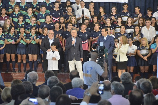 macri en la regional