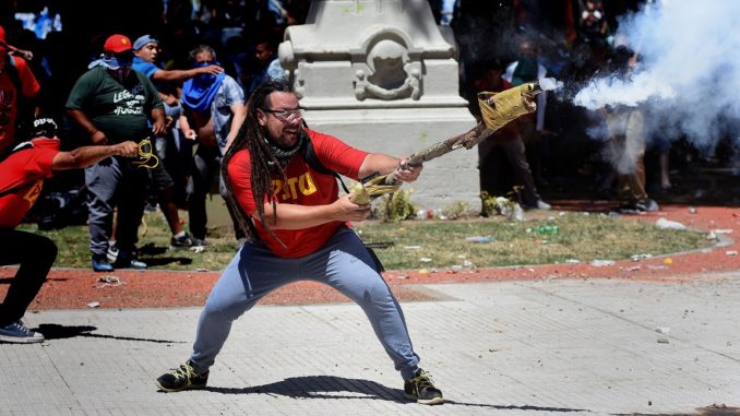Represion Congreso incidentes reforma previsional jubilatoria NS