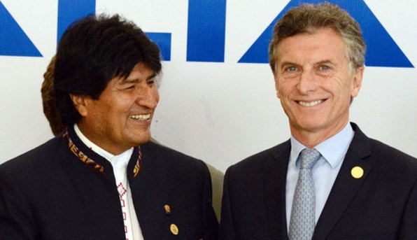 evo y macri