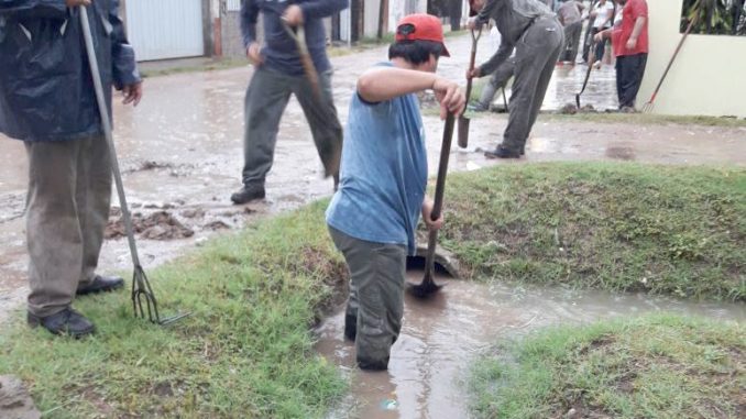 limpieza tras agua