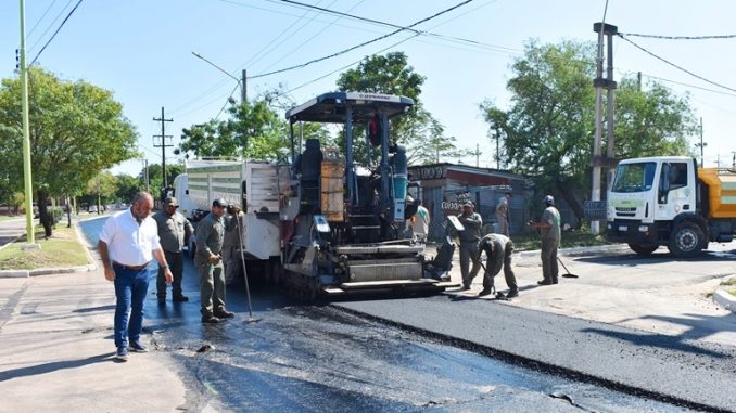AVENIDA SARMIENTO PAVIMENTO