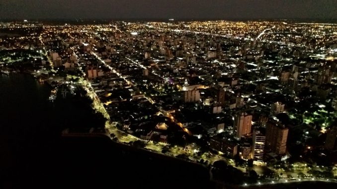 CIUDAD CON LED