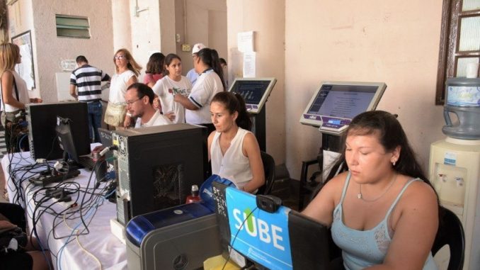 SUBE TERCIARIOS