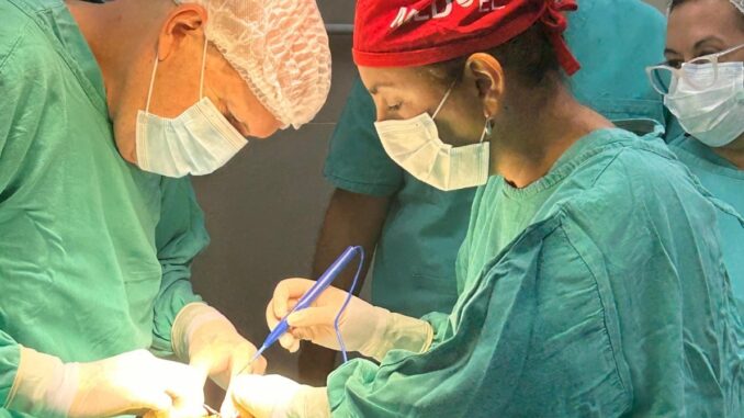 CIRUGÍA EN EL HOSPITAL DE CAMPAÑA