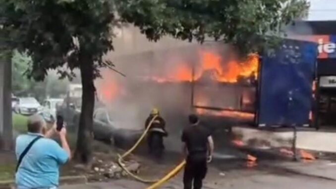 INCENDIO CAMIÓN
