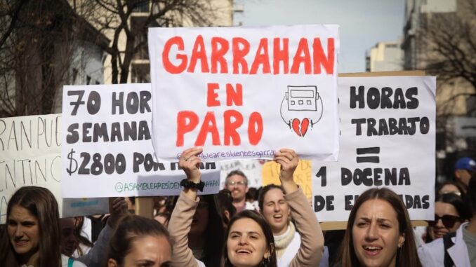 GARRAHAM PROTESTA