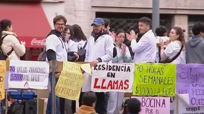 PROTESTA GARRAHAM INFOBAE